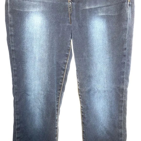 Liverpool Stitch Fix Dark Wash Mid-rise Straight Leg Jeans 28 Short Women’s - Picture 4 of 13